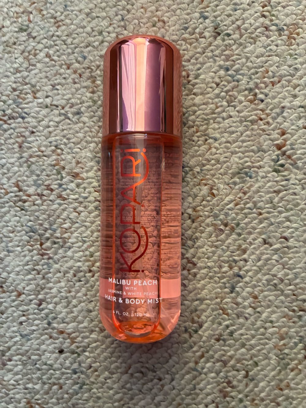 Kopari Malibu peach Hair & Body Mist 4oz